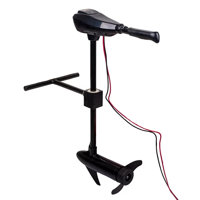 Hajómotor inSPORTline A1001 46lb/492W/12V, csendes működés, kétlapátos légcsavar, teleszkópos fogantyú, rögzítés állítható merülési magassággal