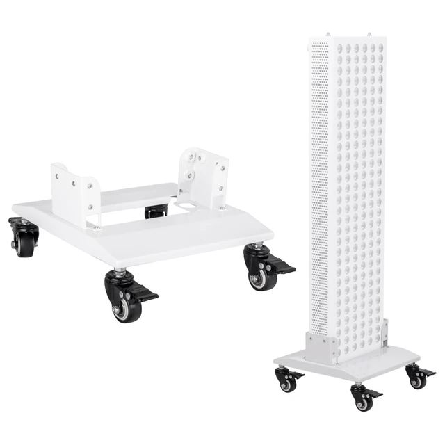 Állvány kerékkel infravörös LED panelhez inSPORTline Brister - fehér