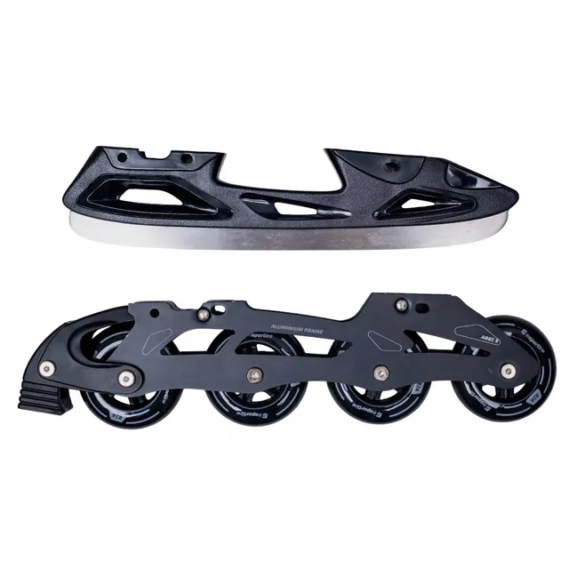 Korcsolya  2az1-ben inSPORTline Noctys, tekerős rögzítés, Comfort Fit, Micro Lock, Fényvisszaverő elem