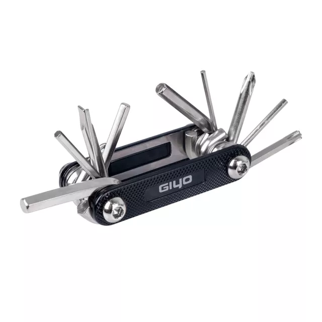 Kerékpárjavító készlet  inSPORTline Bikeparo, defektjavító készlet, kompakt méret, pumpa, kompakt multifunkciós szerszám