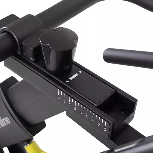 Szobakerékpár inSPORTline inCondi S150i, ékszijas, dupla fékrendszer, 7kg lendkerék, max.130kg, 24fokozat, HRC, Kinomap, aktiv ellenállás