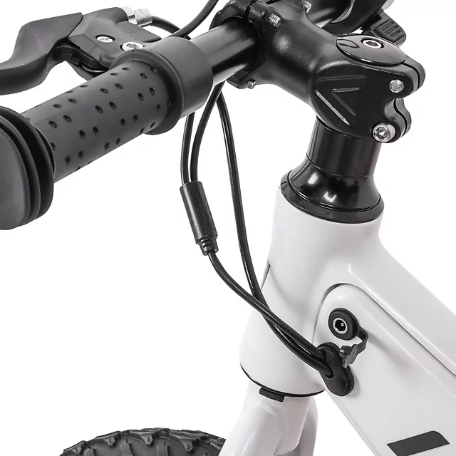 Elektromos futóbicikli inSPORTline ISL Voltino, hátsó dobfék, 180 W-os kefe nélküli motor, szivárványos világítás,  6, 10 és 15 km/h. - fekete