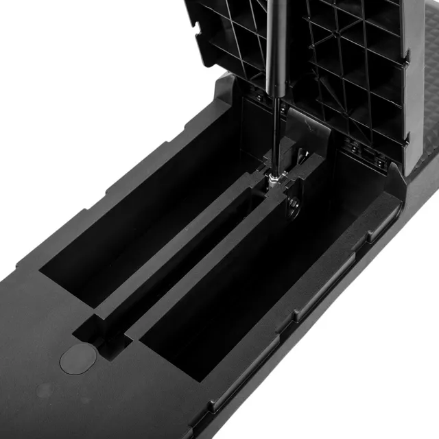 Állítható edzőpad és aerobic step lépcső inSPORTline AeroBench - fekete