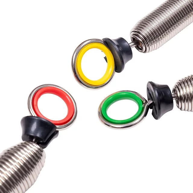 Pótrugó-készlet az inSPORTline Comfolder Pilates Reformerhez, a csomag 6 rugót tartalmaz, sima és egyenletes ellenállás