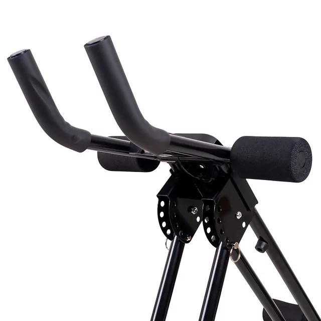 Hasizom edző inSPORTline Ab Lifter Evo, LED-es kijelző, stabil acélszerkezet, 5 nehézségi szint, habszivacs görgők