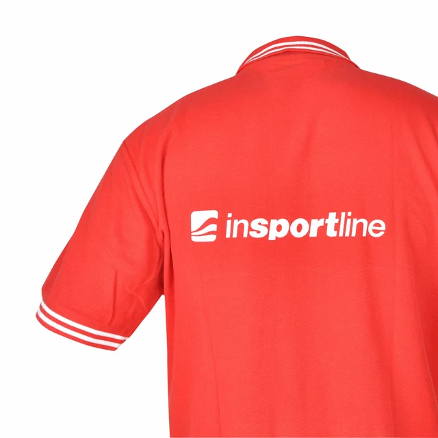 Férfi galléros póló inSPORTline Polo - fekete