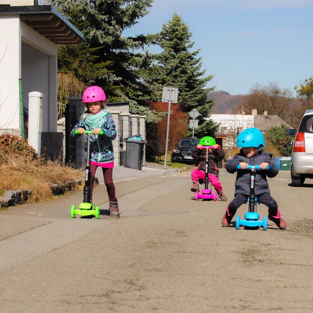 Háromkerekű roller WORKER Nimbo 3in1 - kék