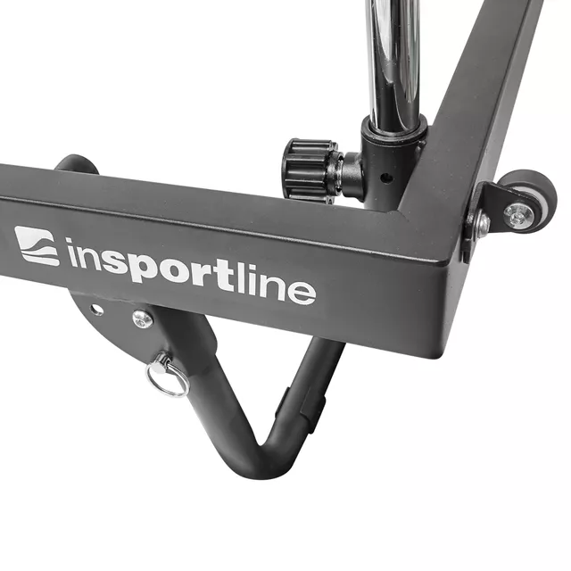 Reformer pilates inSPORTline Auraler, kettős ellenállási rendszer, összecsukható acélszerkezet, görgők a könnyű kezeléshez