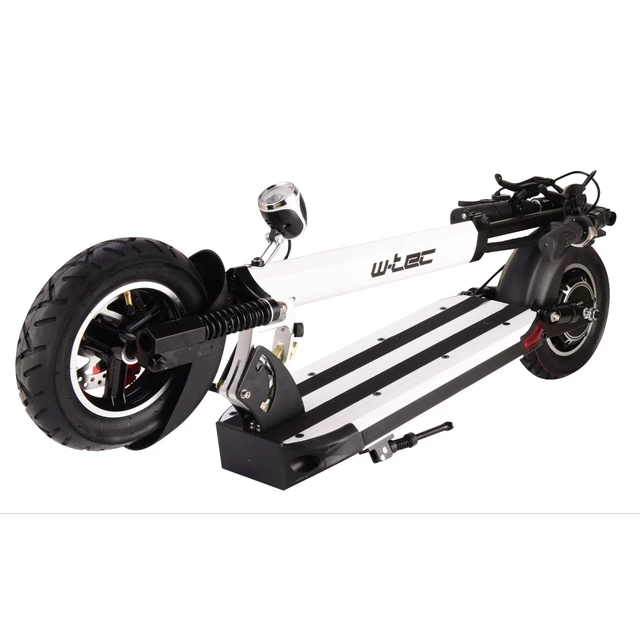 Elektromos roller W-TEC Tenmark III üléssel és táskával - fekete