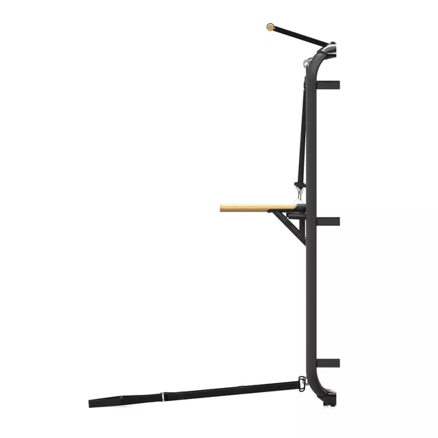 Bordásfal inSPORTline Wootkit 220×86 cm, 8 kör alakú lépcsőfok, falhoz rögzítés, könnyű karbantartás, egyszerű és gyors összeszerelés