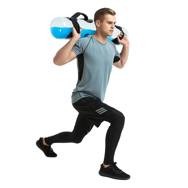 Vízzel tölthető erősítő edzőzsák inSPORTline Tansare M, max 40l, 85x25cm, PVC