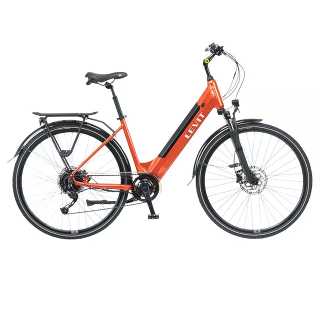 Városi ebike Levit Musca Urban HD 630 28" - model 2024 - Narancs Gyöngy