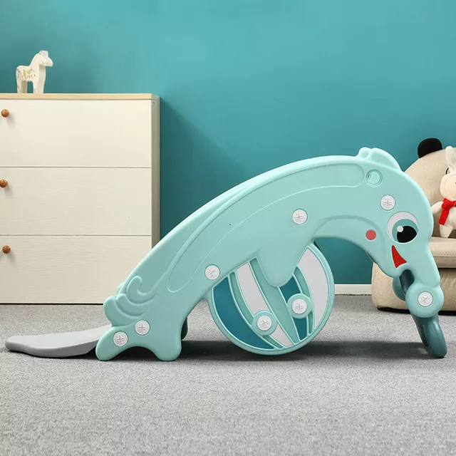 Gyerek csúszda és hinta 3in1 inSPORTline Frofino - menta