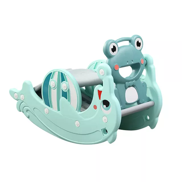 Gyerek csúszda és hinta 3in1 inSPORTline Frofino - menta