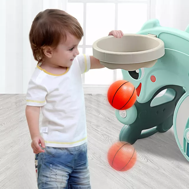 Gyerek csúszda és hinta 3in1 inSPORTline Frofino - menta