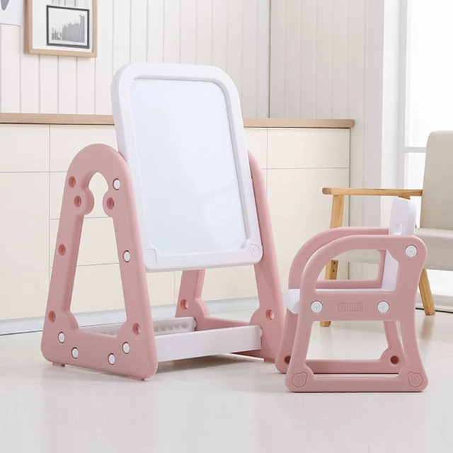 Rajztábla székkel inSPORTline Gacino - rózsaszín