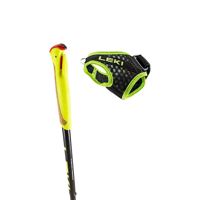 Trail futóbot LEKI Evotrail FX.One TA, Trigger Shark 2.0 rendszer, ergonomikus parafa markolat, összecsukható kialakítás