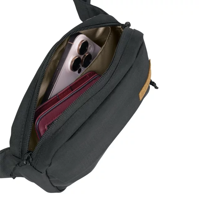 Övtáska FERRINO Snap, praktikus elrendezés, Cordura anyag - fekete