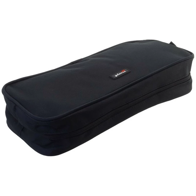 Bőr fűthető motoros és síkesztyű Glovii GS5 - fekete