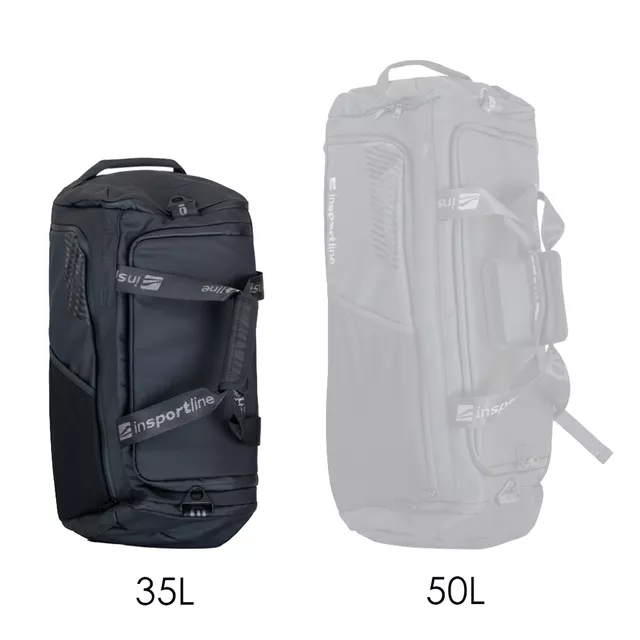 Sporttáska 2 az 1-ben inSPORTline Cavesso 35, laptoprekesz, cipőrekesz szellőzéssel, 35L, zseb a nedves ruhák számára, állítható vállpánt
