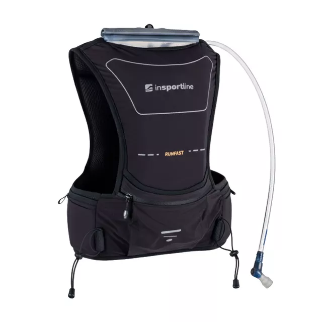 Futómellény inSPORTline Runfast L-XXL, húzózsinór, légáteresztő és gyorsan száradó anyag, biztonsági síp
