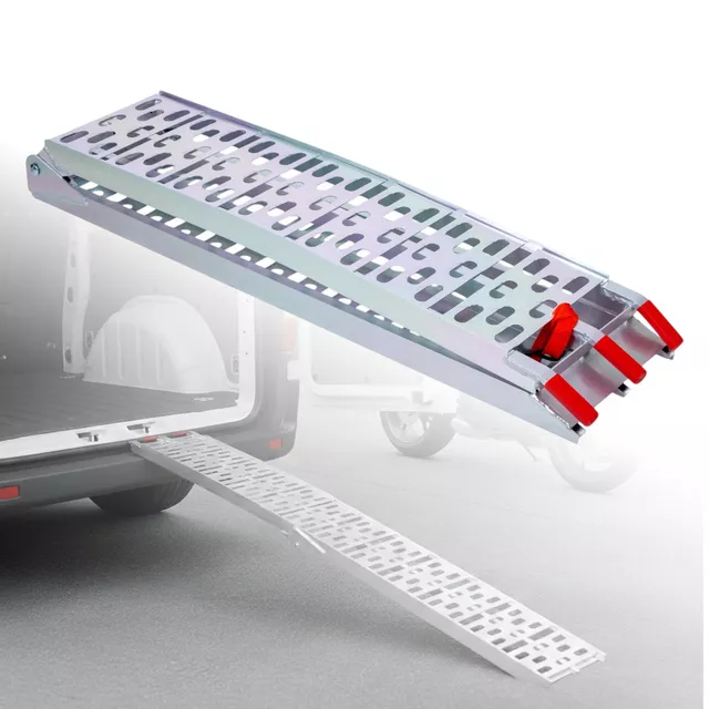 Felhajtórámpa W-TEC Haldenor, összecsukható kialakítás, 221 cm-es kényelmes hosszúság, akár 340 kg teherbírás