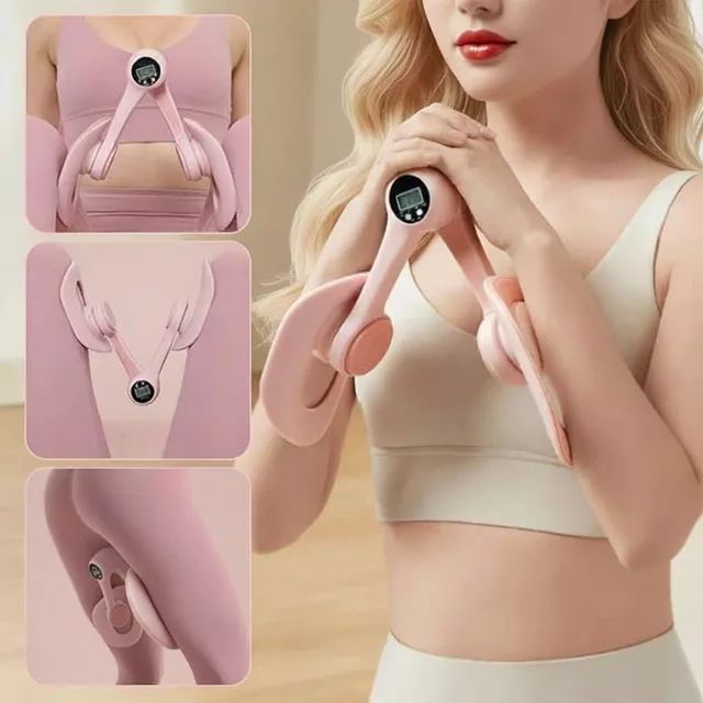 Univerzális kar- és láberősítő inSPORTline LimBet, belsőcomb erősítés, csúszásmentes felület, rugós rendszer, digitális kijelző, gyakorlatszámlálás