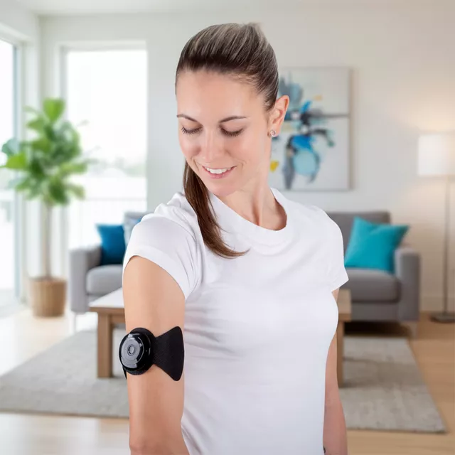 Izom elektrostimulátor inSPORTline Elefit, TENS és EMS program, jól tapadó elektródák, hosszú élettartamú újratölthető akkumulátor