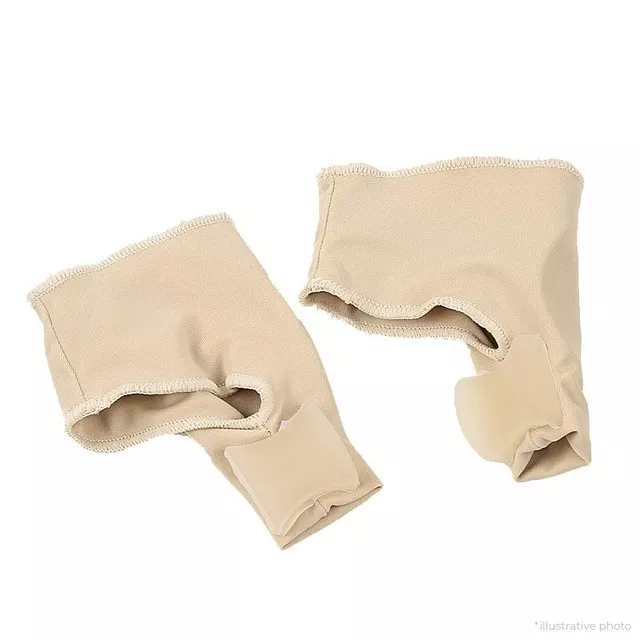 Gél bütyökvédő inSPORTline Gesoto 2db, MDR tanúsítás, puha és rugalmas anyag, megakadályozza az ujjak súrlódását