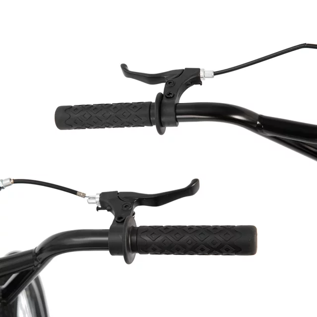 BMX kerékpár Hiland Redeem 20", 12,82 kg, ergonomikus nyereg, Hi-Ten acél alkatrészek,  U-fék rendszer, 20 × 2,125" méretű széles gumiabroncsok - piros