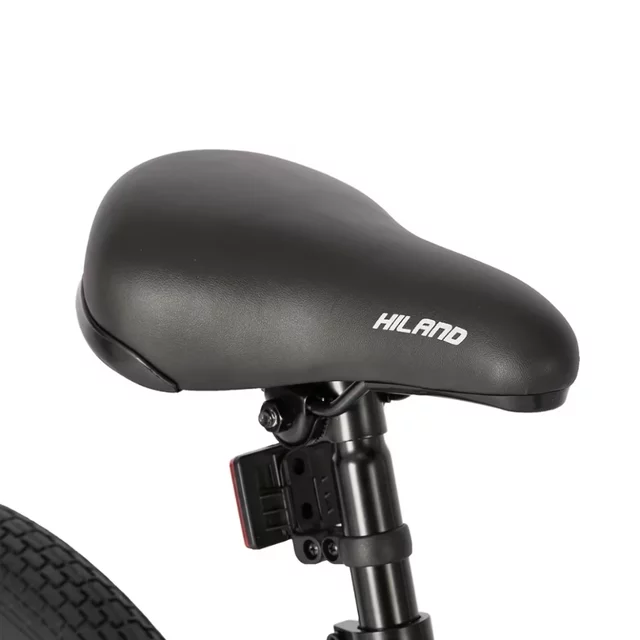 BMX kerékpár Hiland Redeem Ultimate 20", U-fék rendszer, 20 × 2,125" méretű széles gumiabroncsok, 360°-ban forgatható kormány, erős Hi-Ten acél váz - ezüst