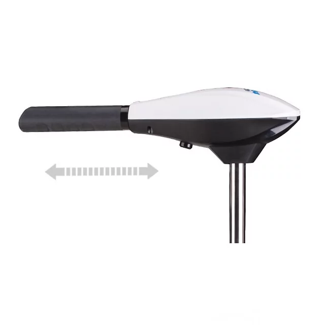 Elektromos hajómotor inSPORTline A1003 34lb/380W/12V, alacsony fogyasztás, kétlapátos légcsavar, teleszkópos fogantyú, csendes működés