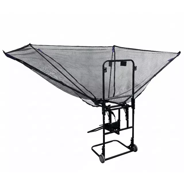 Kosárlabda visszaadó inSPORTline Havaster II, tartós háló, matt kivitel, 180°-ban elforgatható