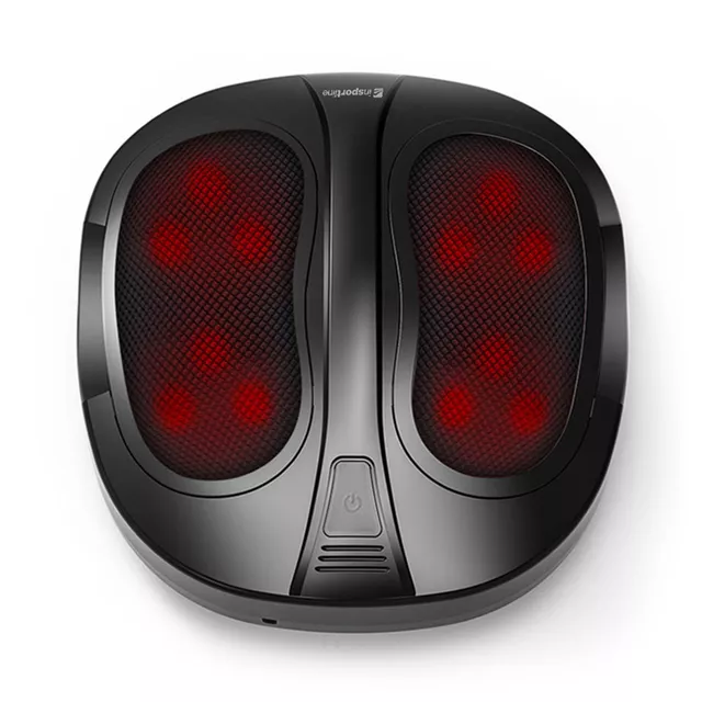 Lábmasszírozó inSPORTline Zenvorix, 3 program, fűtési funkció, könnyen hordozható, pozitív hatás a vérkeringésre