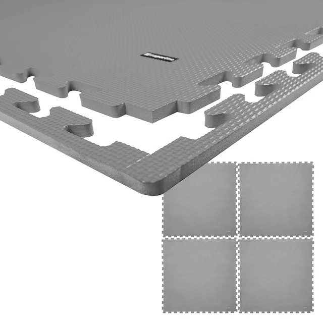 Fitness szőnyeg inSPORTline EVA80 - szürke