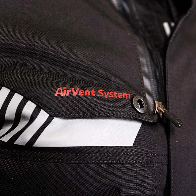 Túra motoros kabát W-TEC Excellenta Evo - Vihar szürke