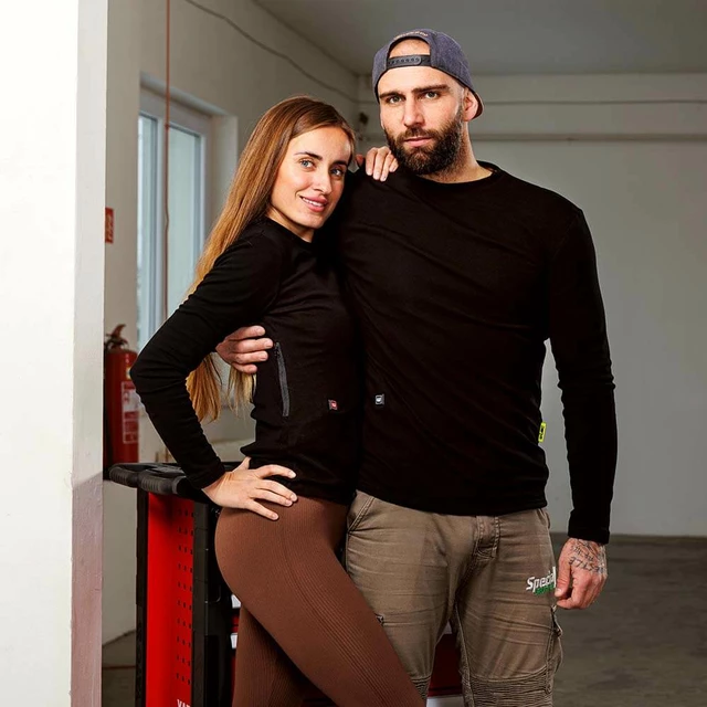 Férfi fűthető felső W-TEC Insulong - fekete