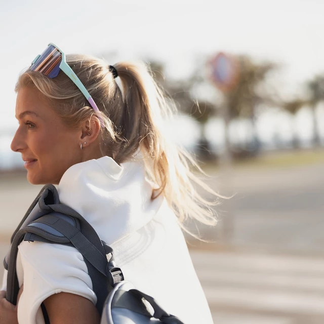 Sport napszemüveg Tripoint Trerikesröset - Turquoise Smoke /w Pink Multi Cat.3