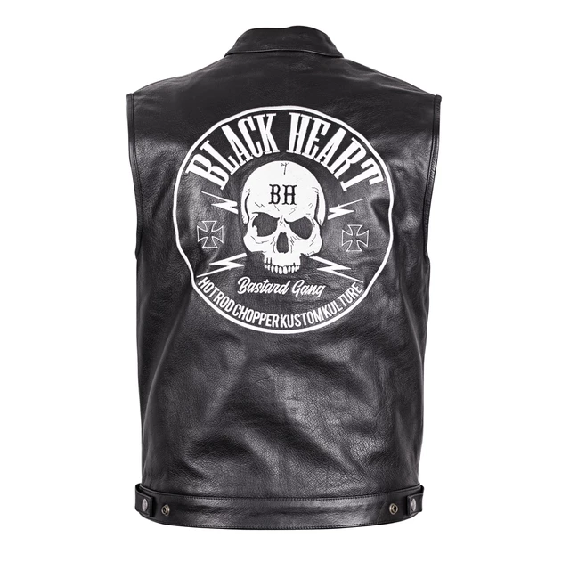 Motoros mellény W-TEC Black Heart Rumbler - fekete