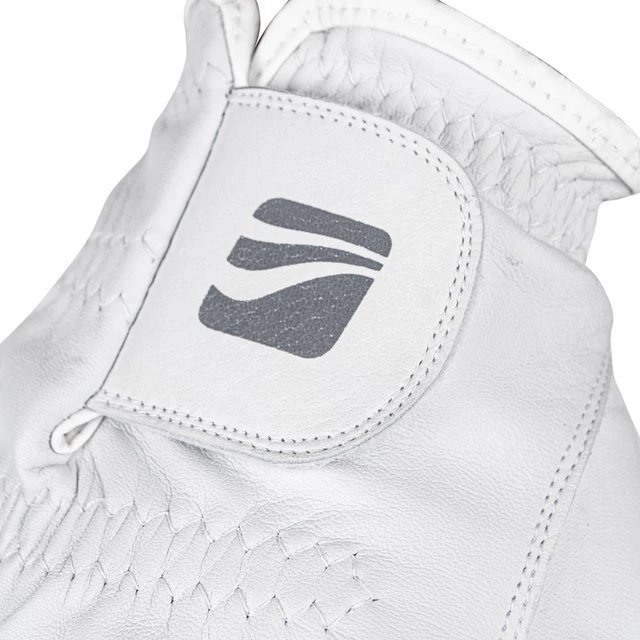 Férfi bőrkesztyű inSPORTline Elmgreen - krémfehér