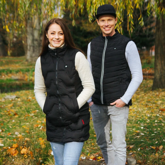 Férfi fűthető mellény W-TEC HEATstem - fekete