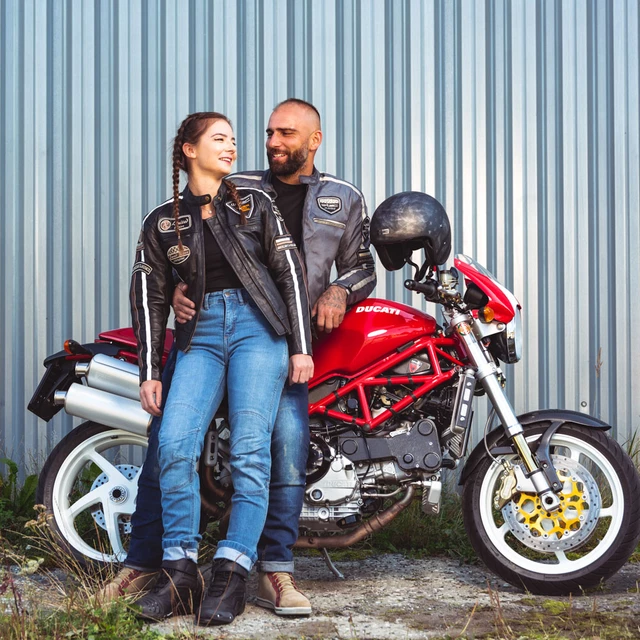 Motoros csizma W-TEC Bolter - fekete