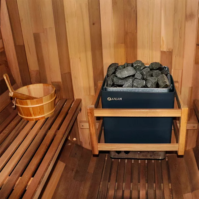 Finn hordó szauna inSPORTline Viduor 400 - Cédrusfa