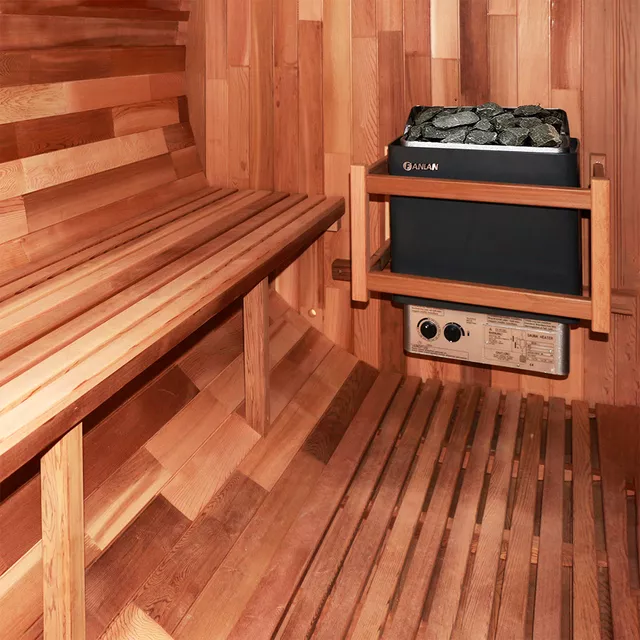 Finn hordó szauna inSPORTline Viduor 600 - Cédrusfa