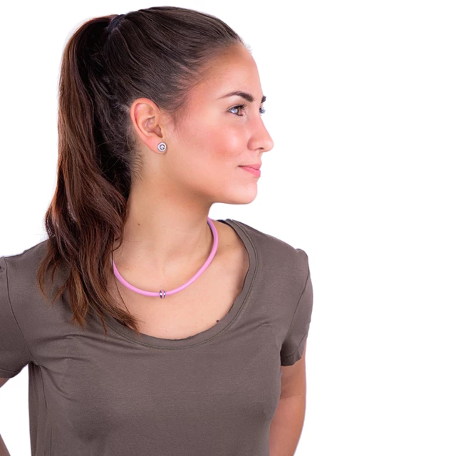 Mágneses nyaklánc inSPORTline Mely - szürke