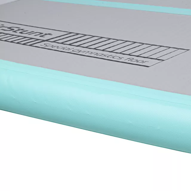 Airtrack elektromos pumpával inSPORTline Airstunt 300x100x10 cm, rugalmas anyag, Drop Stitch technológia, megerősített varratok