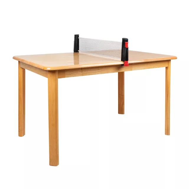 Univerzális pingpong háló inSPORTline Lebrunn, fekete, nejlon, műanyag szerkezet, könnyen meghosszabbítható