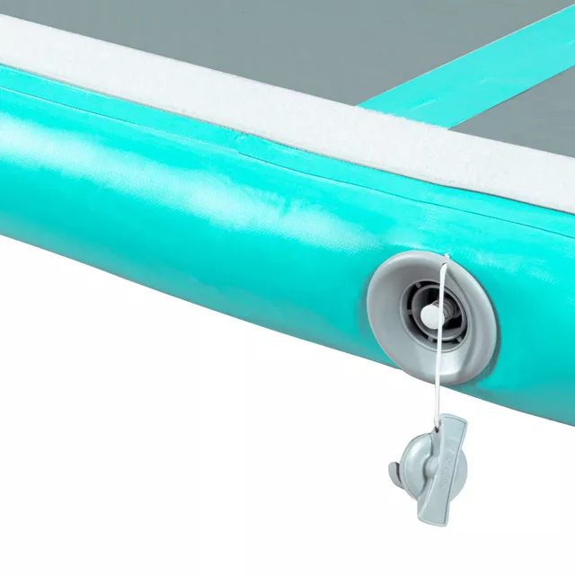 Airtrack inSPORTline Airstunt 300x100x10 cm szürke,500kg teherbírás,DropStitch technológia,javítókészlet és szállítótáska