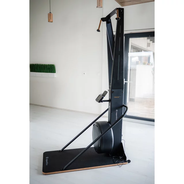 Sífutó-edzőgép inSPORTline Velocer SKI, 16 különböző ellenállási szint, okostelefon-tartó, LCD-kijelző, 150 kg-os teherbírás, 21 edzésprogram
