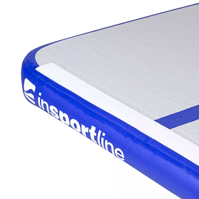 Airtrack inSPORTline Airstunt 500x100x10 cm fehér,850kg teherbírás,DropStitch technológia,javítókészlet és szállítótáska